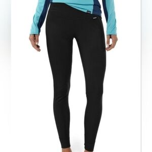 Patagonia Capilene Midweight Black Women's Leggings Size Small Like New